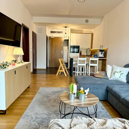 Apartament Al-dom Olympic A 102, 150 M Do Morza *