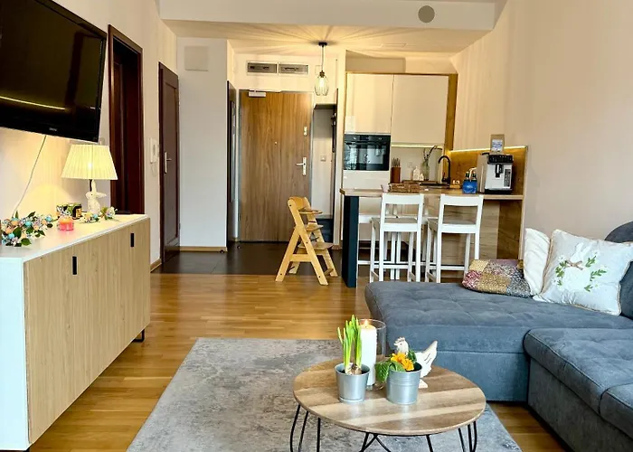 Apartament Al-dom Olympic A 102, 150 M Do Morza *